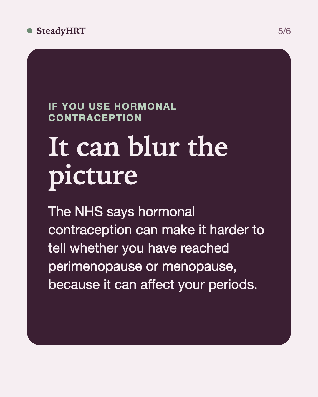 It can blur the picture