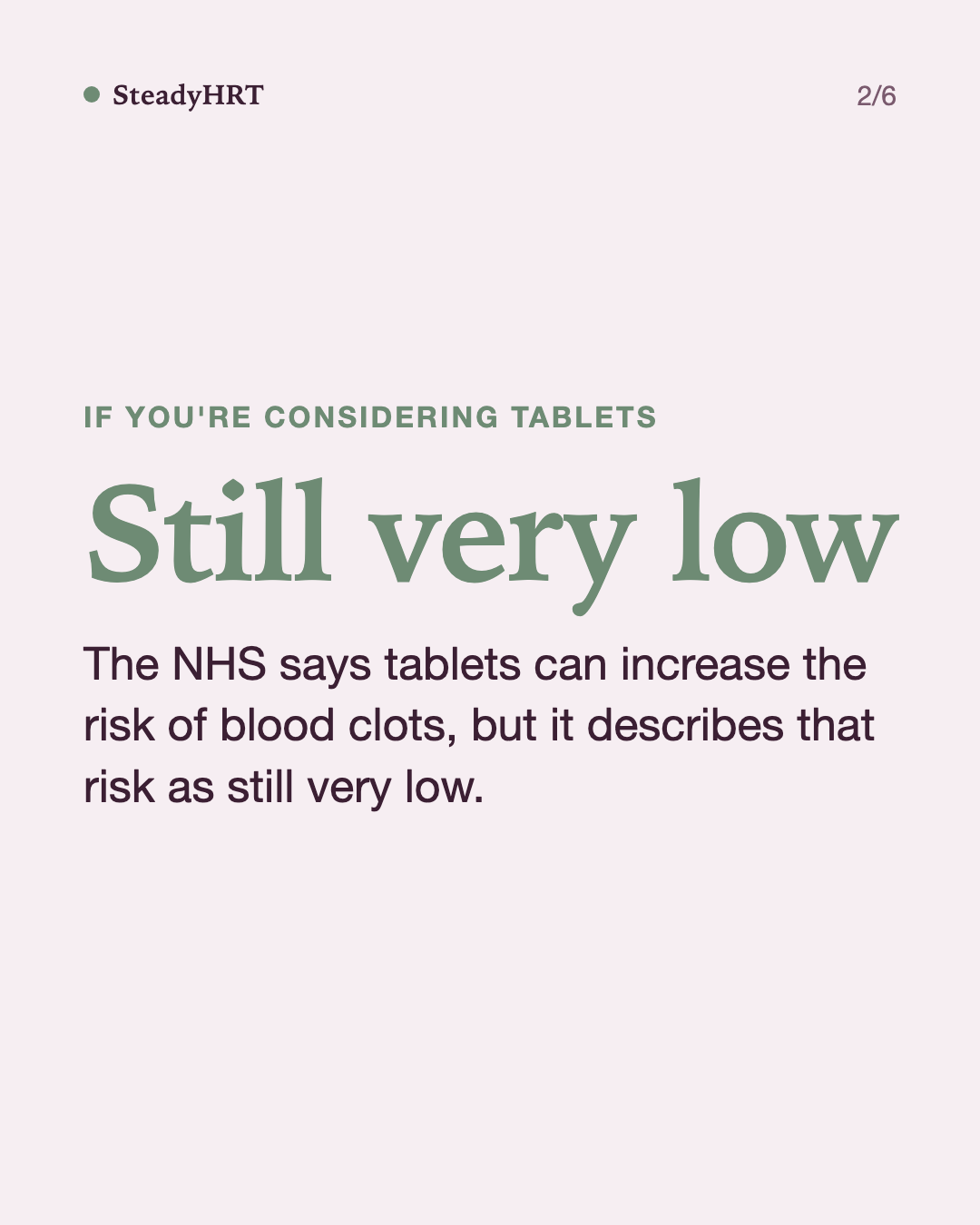 Still very low